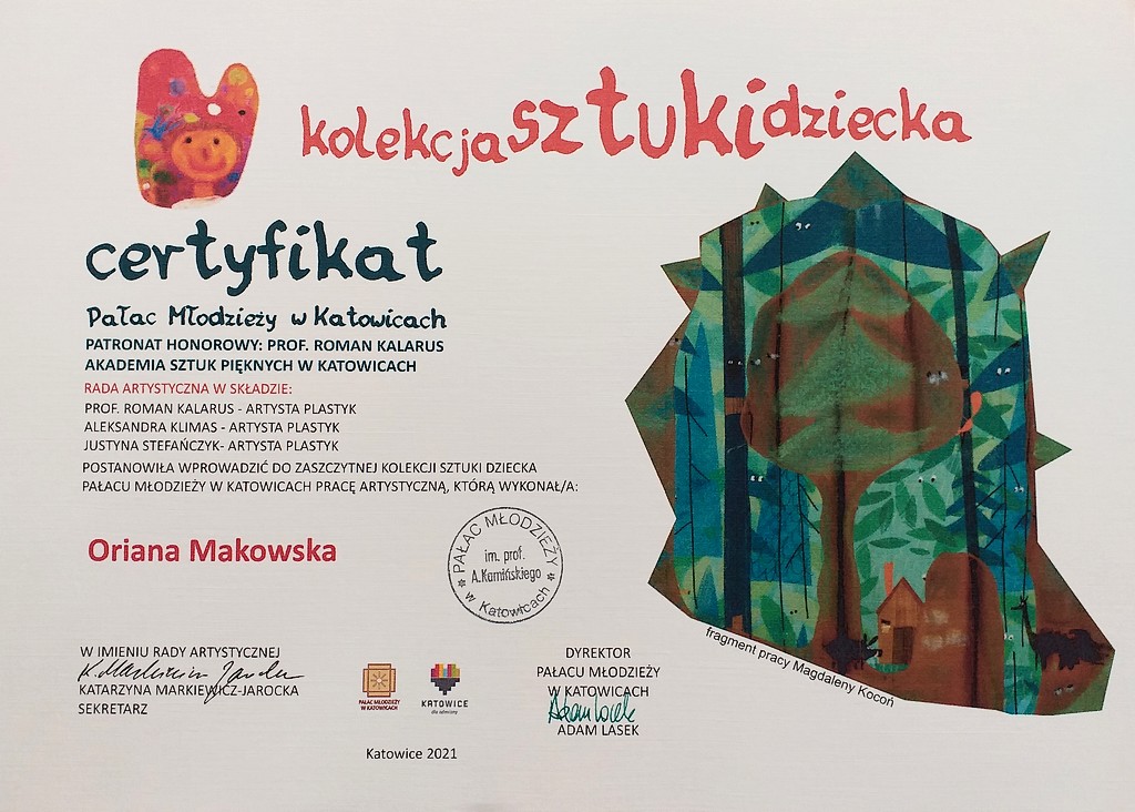 Kolekcja Sztuki Dziecka Oriana Makowska