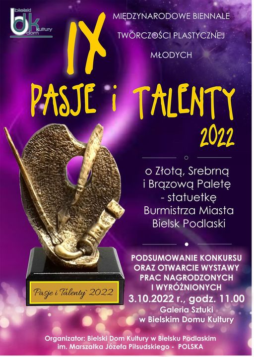 Plakat Imprezy - PASJE I TALENTY 2022
