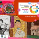 plakat Międzynarodowy Festiwal Sztuki Pięknej Color Art w Goleniowie
